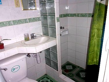 Ba�o privado de la casita en Matanzas