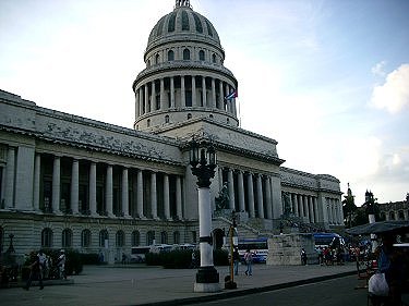 Capitolio de La habana. Copia del Capitolio de Washington