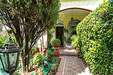 Entrada a la casa
