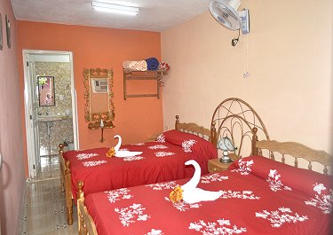 Una de las habitaciones