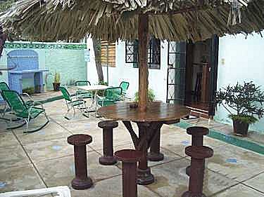 Patio interior para ambos apartamentos