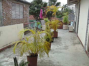 Patio de la casa