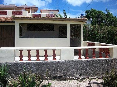 Terraza del apartamento que se alquila