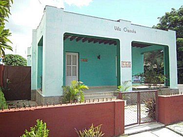 La Villa Obdulia vista desde el exterior