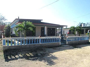 Exterior de la casa
