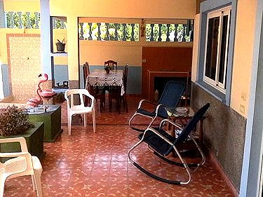 Detalle de la terraza