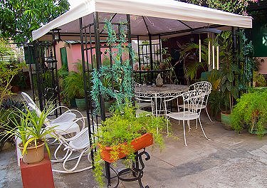 Terraza de la casa