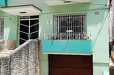Casa Elsa en planta baja, vista desde el exterior