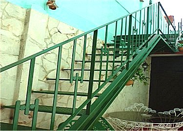 Escalera de subida a la habitacion