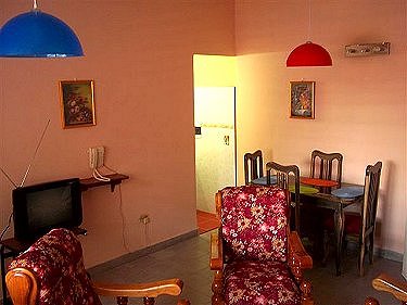 Sala - comedor del apartamento
