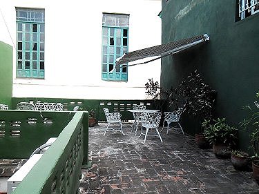 Terraza, ideal para tomar desayunos y cenas